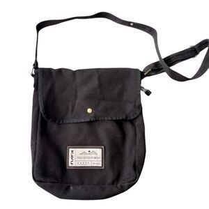 KAVU Canvas Crossbody Tote With Adjustable Strap
